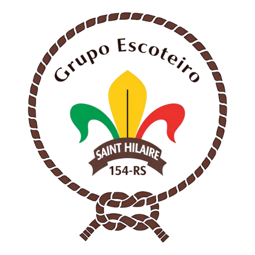 Logo Grupo Escoteiro Saint Hilaire 154/RS